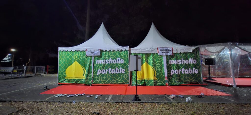 SEWA MUSHOLLA PORTABLE SIAP KIRIM AREA JABODETABEK