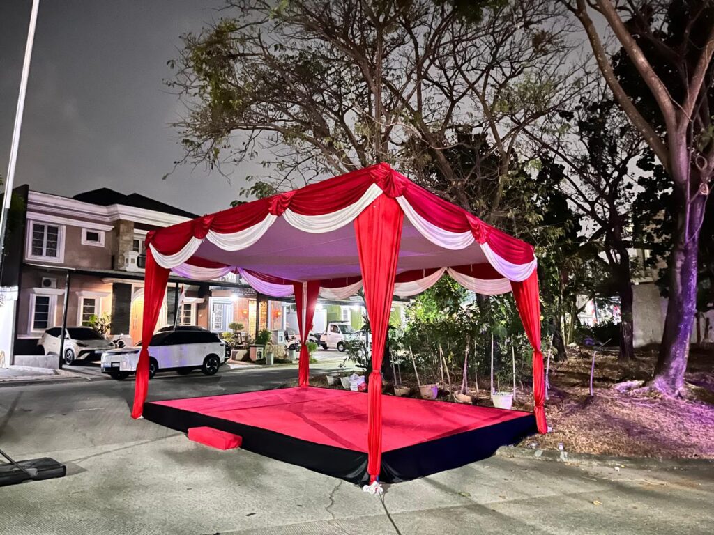 SEWA TENDA PLAFON DAN PANGGUNG KARPET UNTUK BERBAGAI ACARA AREA JABODETABEK