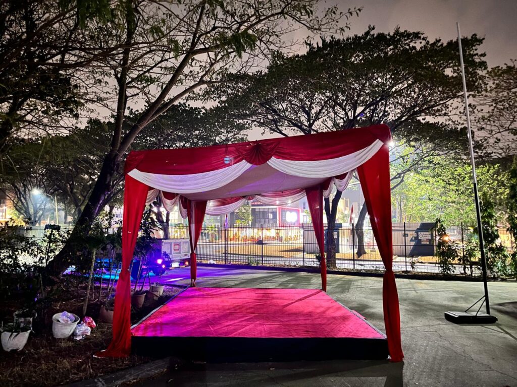 SEWA TENDA PLAFON DAN PANGGUNG KARPET UNTUK BERBAGAI ACARA AREA JABODETABEK