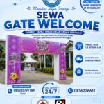 SEWA GATE WELCOME UNTUK EVENT DI JAKARTA DAN JABODETABEK