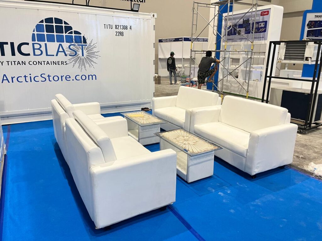 SEWA SOFA DOUBLE KOTAK UNTUK WEDDING DAN EVENT JAKARTA
