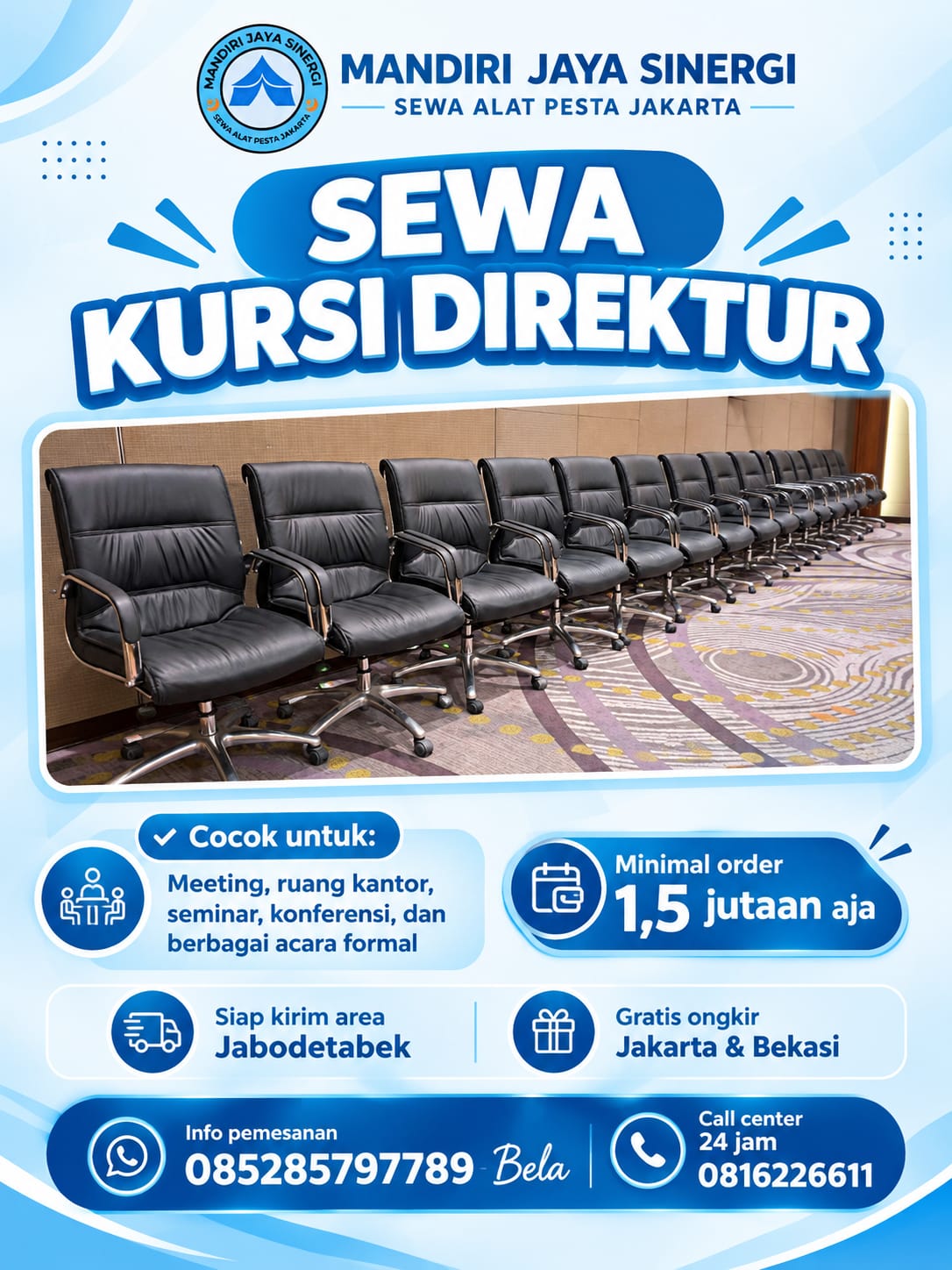SEWA KURSI DIREKTUR JAKARTA
