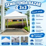 Sewa Tenda Bazar 3×3 untuk Berbagai Kebutuhan Event